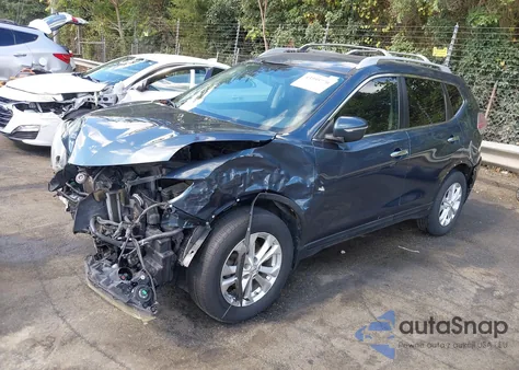 2014 Nissan Rogue Sv z USA, uszkodzony, nr VIN 5N1AT2MT1EC814008